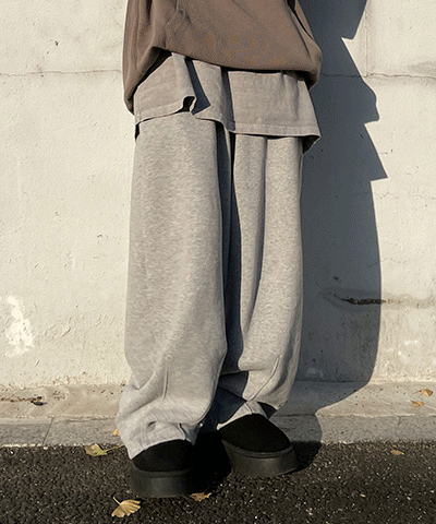 [unisex] Napping tuck traning pants / 3color